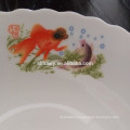 cut edge daily homeware porcelain salad bowl